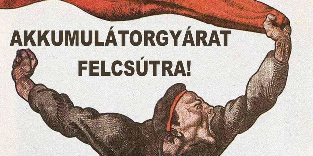 „Akkumulátorgyárat Felcsútra!” – Nyíregyházán tüntettek a kínai üzem ellen