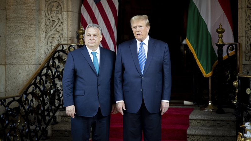 Donald Trumppal találkozott Orbán Viktor