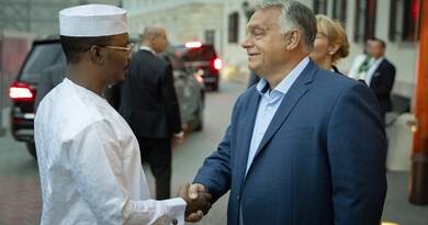 Orbán Viktor fogadta Csád elnökét